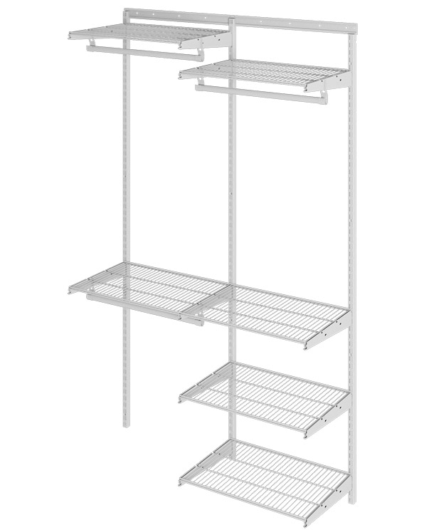 Гардеробная система Optima G120 белая — изображение 5