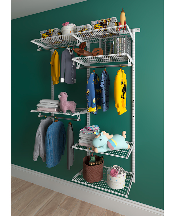 Гардеробная система Optima G120 белая — изображение 6