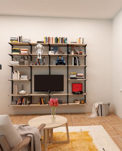 Гардеробная система Гостиная №6