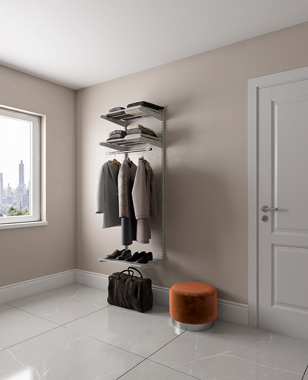 Гардеробная система Basic G60 белая — изображение 3