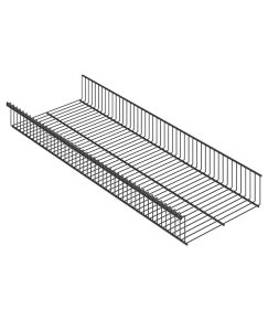 Полка-корзина GSb 90х30 графит