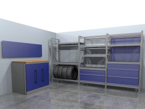 Системы хранения инструмента для гаража